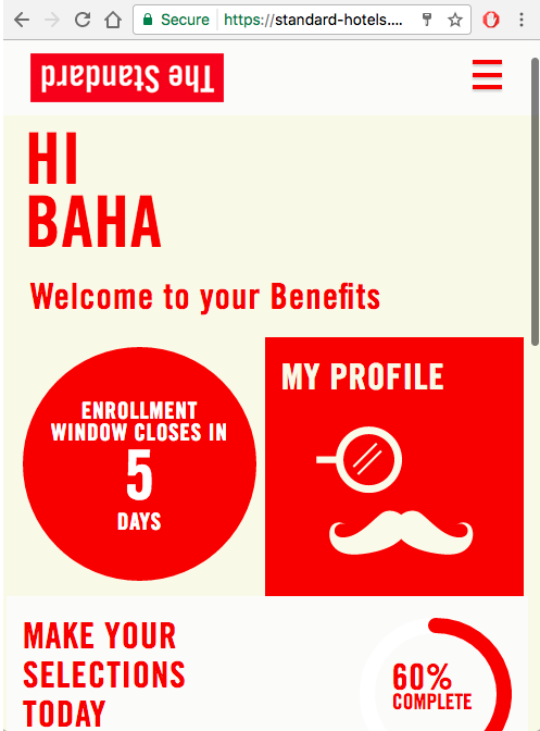 Medium Size Homepage